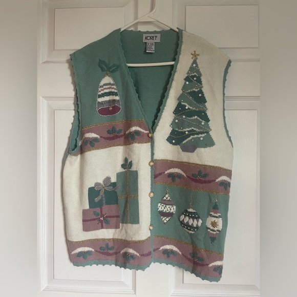 Koret Jackets & Blazers - Koret Vintage Christmas Vest